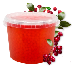 Premium Popping Boba Żurawina 3,4 KG