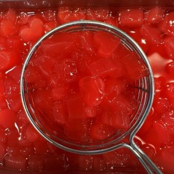 Żelki Serce Arbuzowe do Bubble Tea 3,8 kg - Nata de Coco