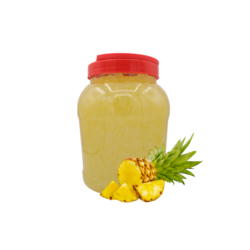 Nata de Coco Jelly - żelki do bubble tea smak Ananas 3,8kg Nata de Coco Jelly - żelki do bubble tea smak Ananas 3,8kg
