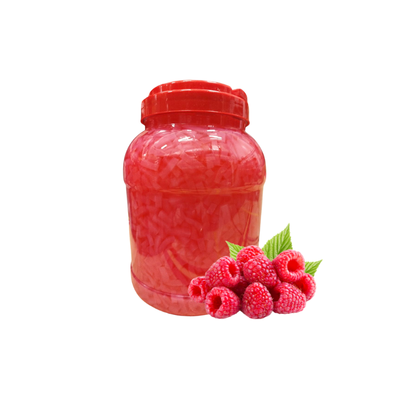 Żelki Malinowe do Bubble Tea 3,8 kg - Nata de Coco Jelly Żelki Malinowe do Bubble Tea 3,8 kg - Nata de Coco Jelly