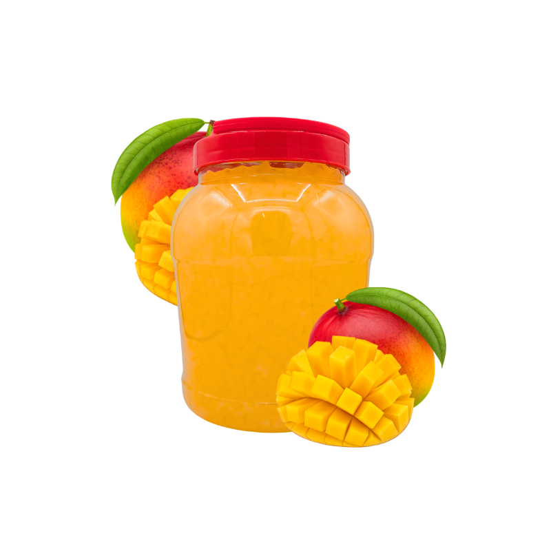 Mango żelki z kokosa 3,8 kg do Bubble Tea Mango żelki z kokosa 3,8 kg do Bubble Tea