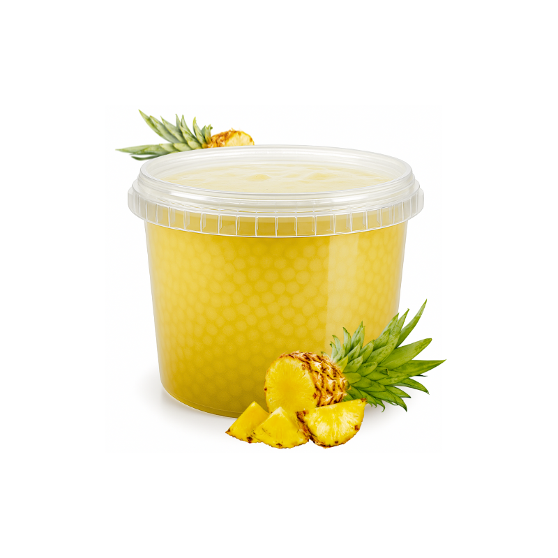 Kulki do Bubble Tea Ananasowe 3,2 kg - Popping Boba Kulki do Bubble Tea Ananasowe 3,2 kg - Popping Boba