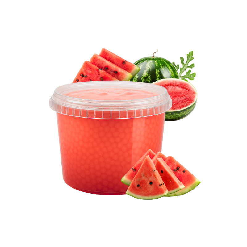 Kulki Arbuzowe do Bubble Tea - Popping Boba 3,4 kg Kulki Arbuzowe do Bubble Tea - Popping Boba 3,4 kg