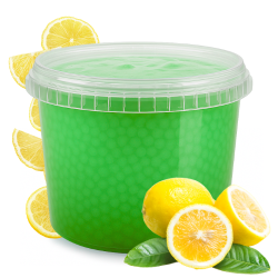 Cytrynowe Kulki do Bubble Tea 3,4 kg - Popping Boba