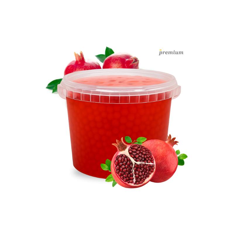 Kulki smak Granatu do Bubble Tea 3,4 kg - Popping Boba Kulki smak Granatu do Bubble Tea 3,4 kg - Popping Boba