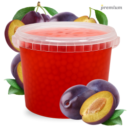 Śliwkowe Kulki do Bubble Tea - Popping Boba 3,4 kg