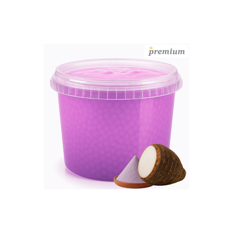 Popping Boba Taro – 3,4 kg | Kuleczki do Bubble Tea o smaku taro Popping Boba Taro – 3,4 kg | Kuleczki do Bubble Tea o smaku taro