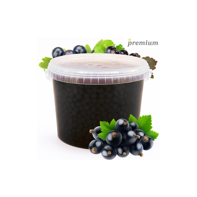 Popping Boba Czarna Porzeczka 3,4 kg – Kulki do Bubble Tea Popping Boba Czarna Porzeczka 3,4 kg – Kulki do Bubble Tea