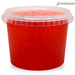 Truskawkowe kulki do Bubble Tea 3,4 kg - Popping Boba
