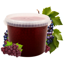 Winogronowe kulki do Bubble Tea 3,4 kg - Popping Boba