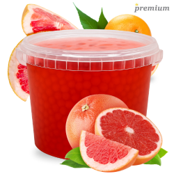 Grejpfrutowe Kulki do Bubble Tea 3,2 kg - Popping Boba