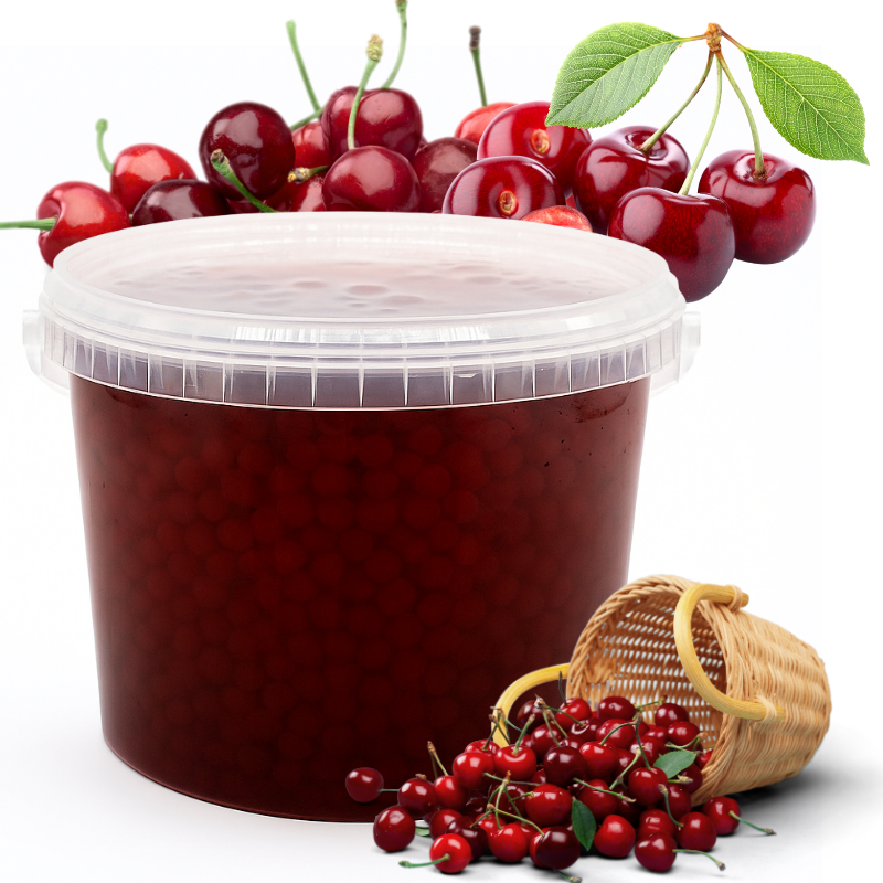 Wiśniowe kulki do Bubble Tea 3,4 kg - Popping Boba