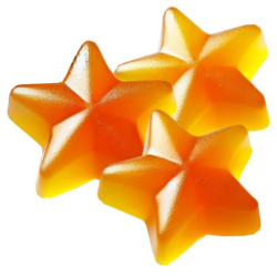 Żelki Gwiazdki Mango do Bubble Tea 3,8 kg - Nata de Coco