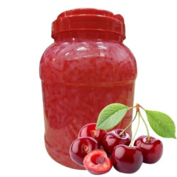 Nata de Coco Jelly Cherry 3,8 kg - Żelki do Bubble Tea Wiśniowe