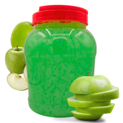 Żelki Jabłkowe do Bubble Tea 3,8 kg - Nata de Coco Jelly