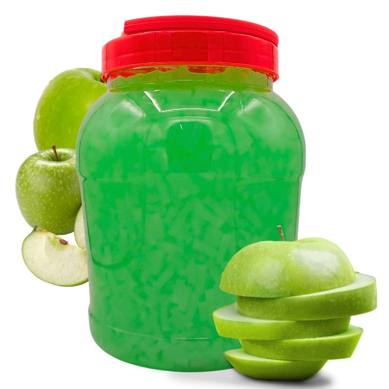 Żelki Jabłkowe do Bubble Tea 3,8 kg - Nata de Coco Jelly Żelki Jabłkowe do Bubble Tea 3,8 kg - Nata de Coco Jelly
