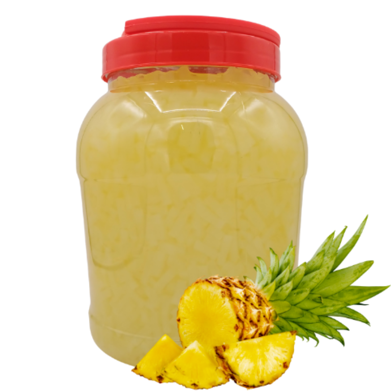Żelki Ananasowe do Bubble Tea 3,8 kg - Nata de Coco Jelly Żelki Ananasowe do Bubble Tea 3,8 kg - Nata de Coco Jelly