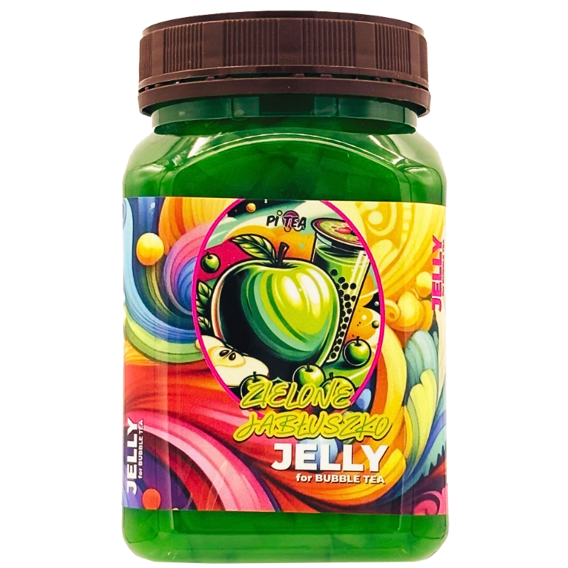 Jabłkowe Żelki do Bubble Tea 450 g - Zielone Jabłuszko