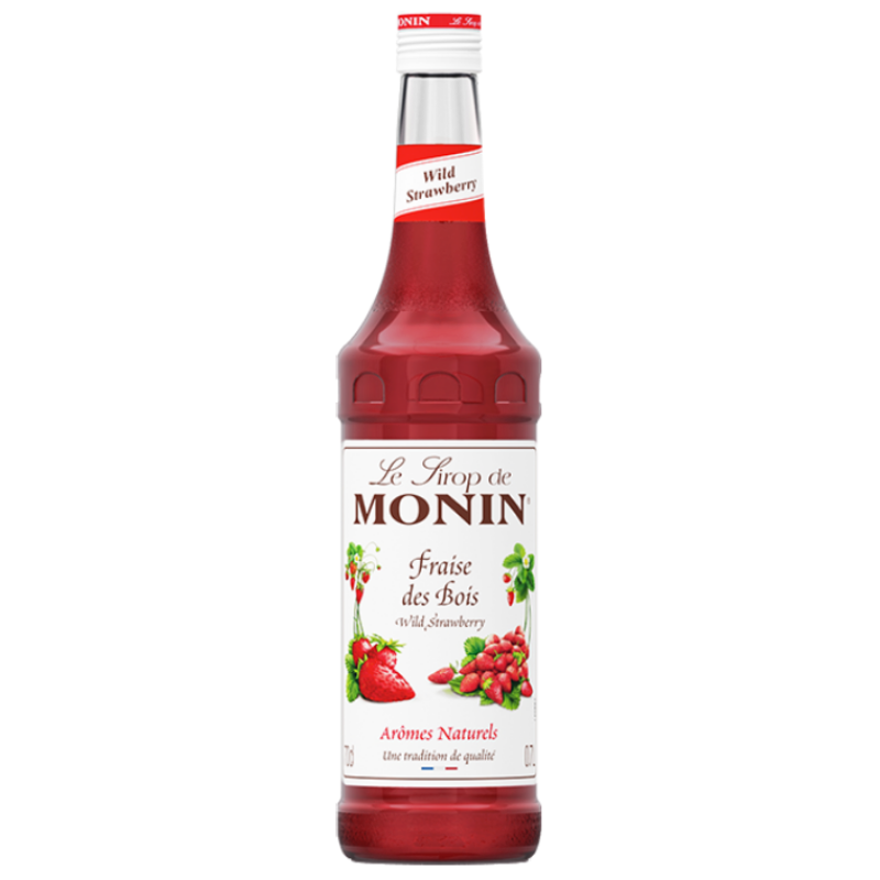 Syrop poziomkowy do napojów deserów Monin 700 ml Syrop poziomkowy do napojów deserów Monin 700 ml