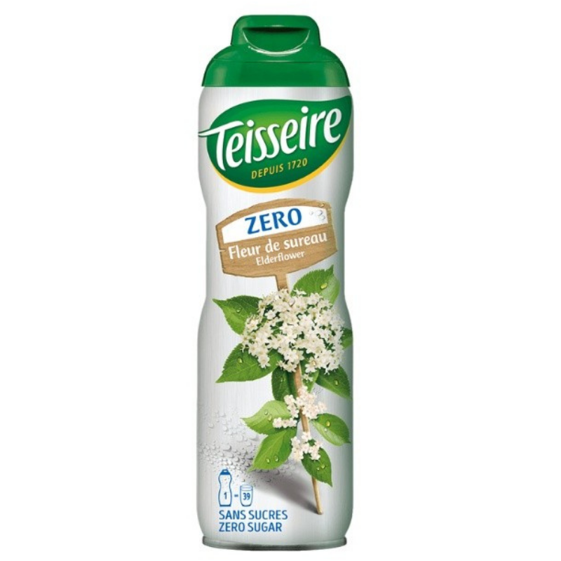 Syrop Zero Kwiat Bzu 600 ml - Teisseire do Bubble Tea Syrop Zero Kwiat Bzu 600 ml - Teisseire do Bubble Tea