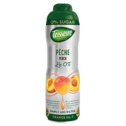 Teisseire syrop zero cukru - brzoskwinia 600 ml