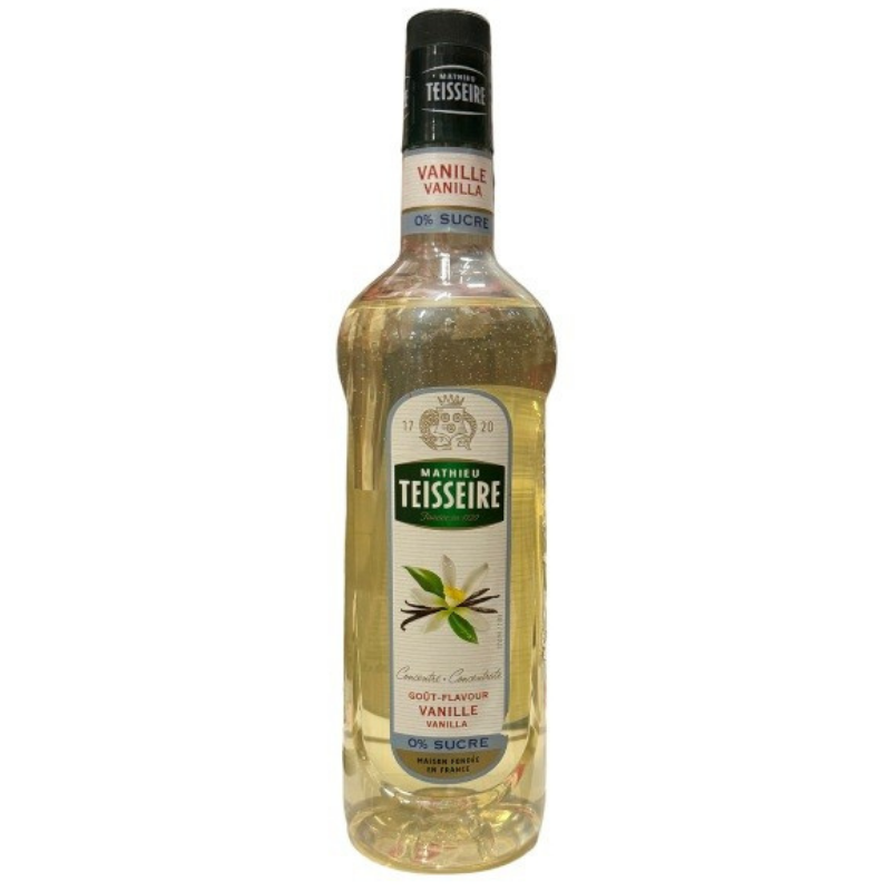 Syrop waniliowy Zero Cukru 1 L - Mathieu Teisseire Syrop waniliowy Zero Cukru 1 L - Mathieu Teisseire
