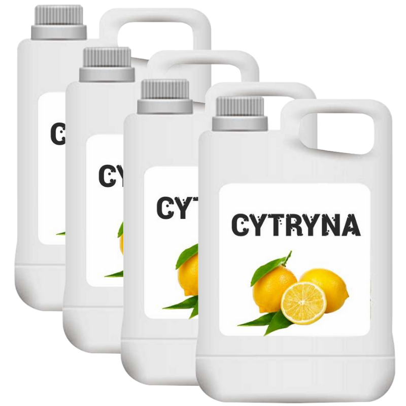 Syrop Cytrynowy 2,5kg x4 opakowania Syrop Cytrynowy 2,5kg x4 opakowania