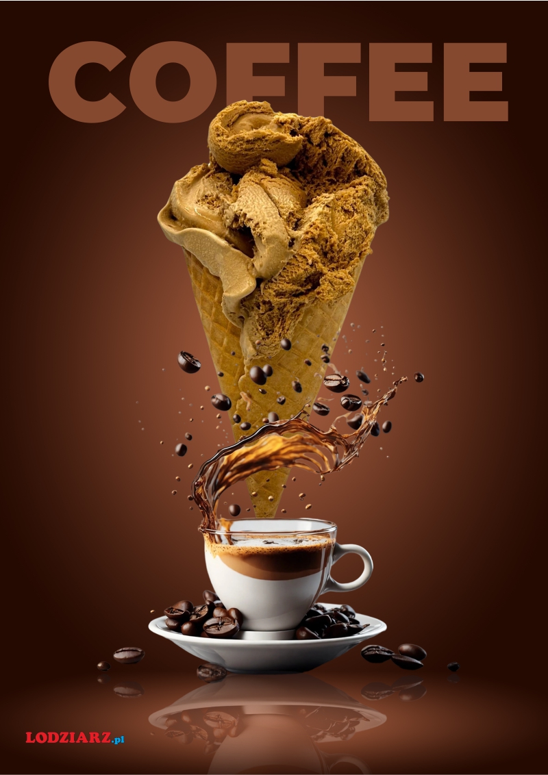 Miniaturka plakatu z lodami coffee