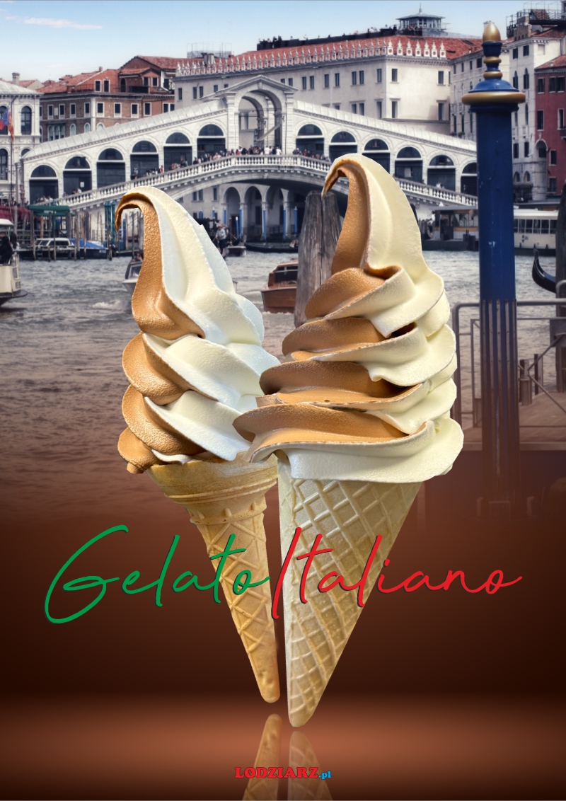 Miniaturka plakatu z lodami GELATO ITALIANO